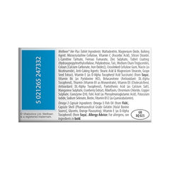 Close-up of Wellteen Her Plus tablets