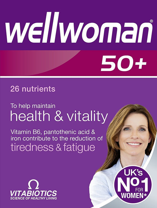 Vitabiotics Wellwoman 50+ 30 Tablets – 4 Unit Bulk Pack