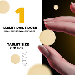 500 vegetarian tablets in bottle