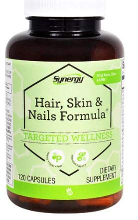 Vitacost Synergy Hair, Skin & Nails Formula - 120 Capsules bottle