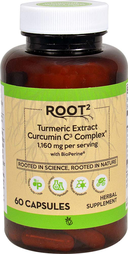 Vitacost Turmeric Extract Curcumin C3 Complex with Bioperine bottle - 60 capsules