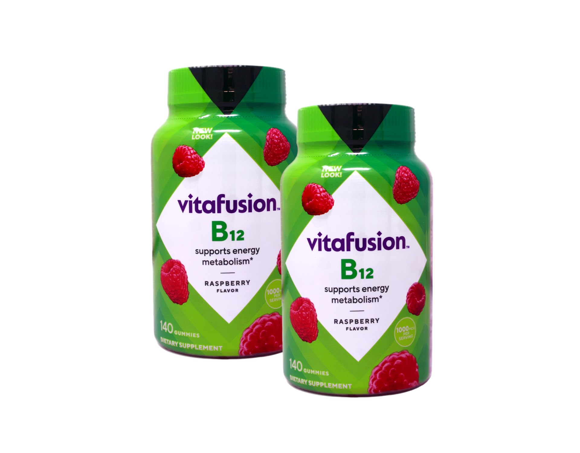 Front view of Vitafusion B-12 1000mcg Gummy 140-count pack2