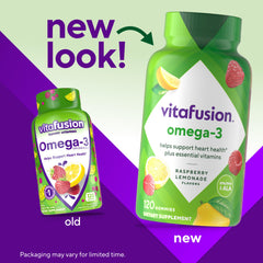 Vitamins A, C, D and E listed on the bottle label