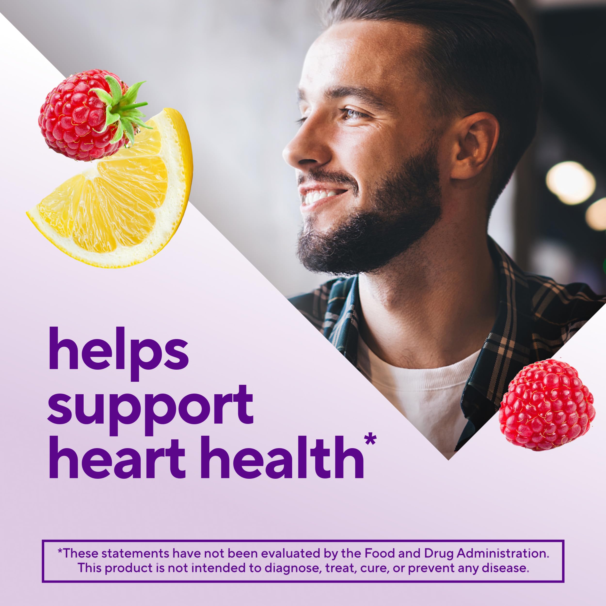 Gummies labeled gluten-free with no artificial flavors