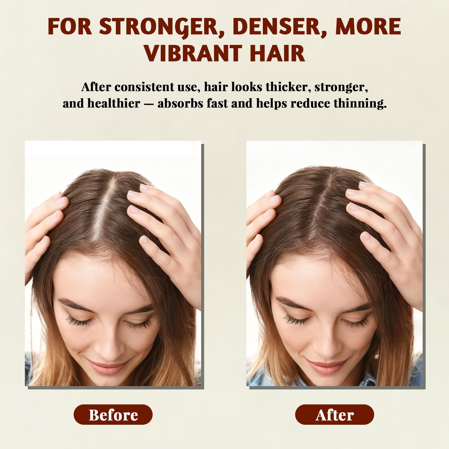 Vital Batana Paste application to mid-lengths and ends for nourishment.