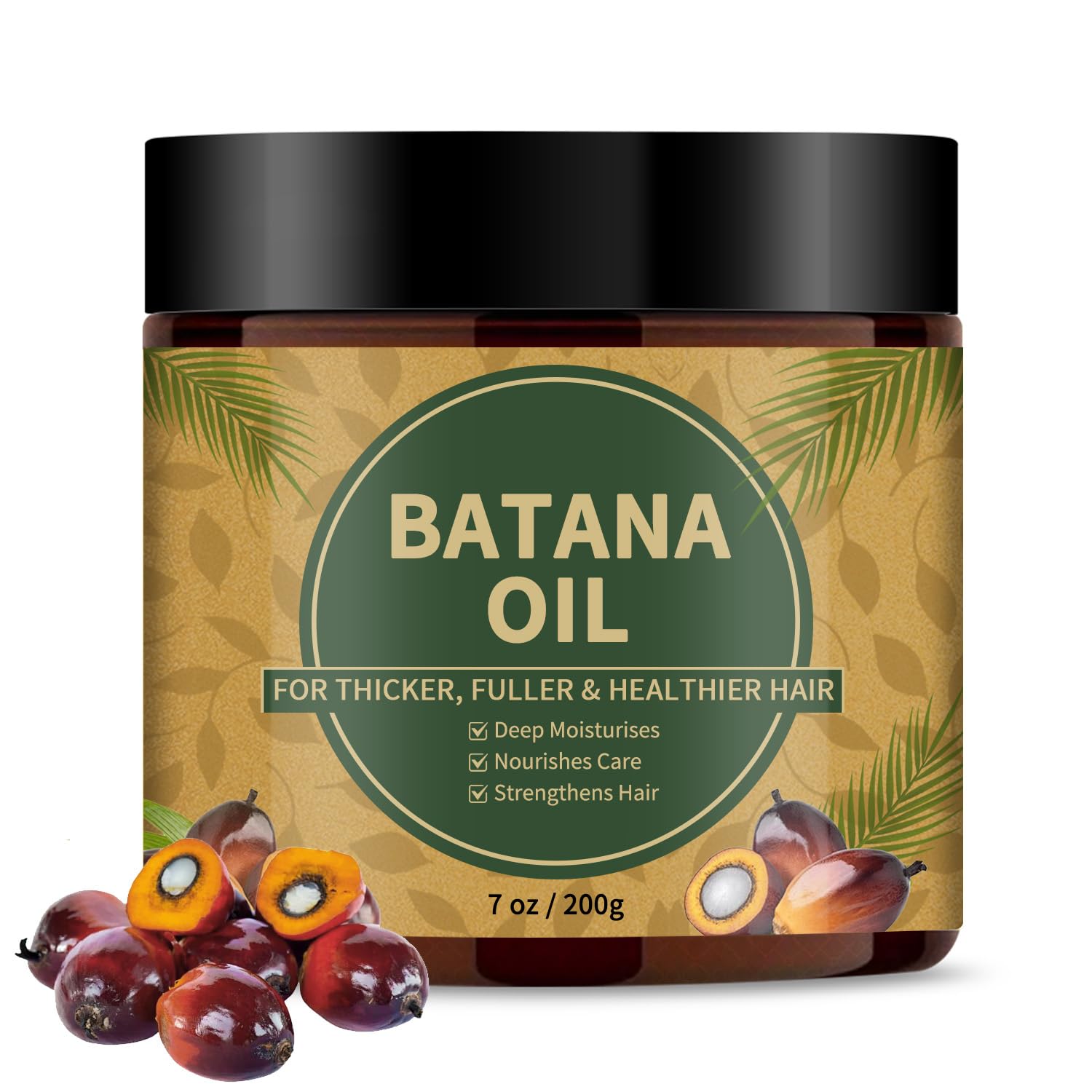 Vital Batana Paste bottle front view for natural hair support.