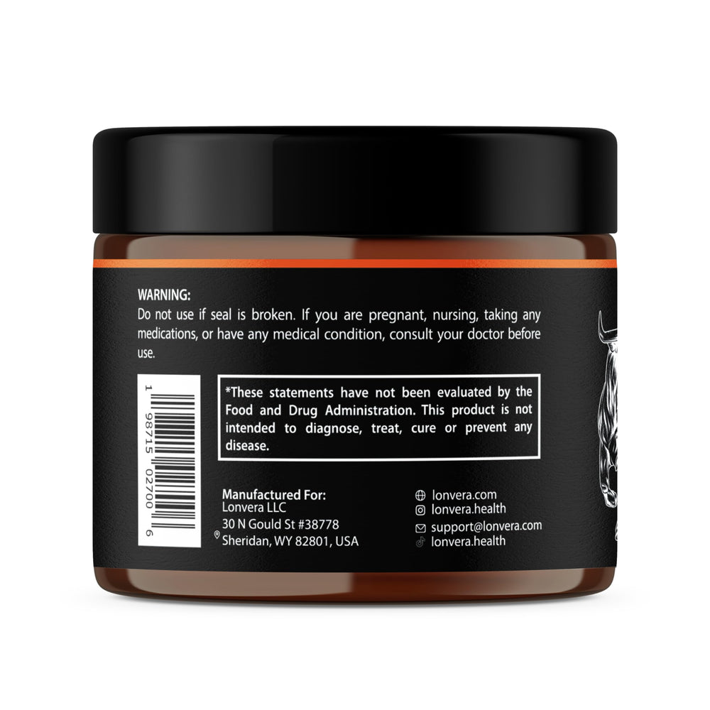 Product packaging for Vital Bull Beef Organ Supplement