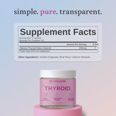 Thyroid health and vitality concept image