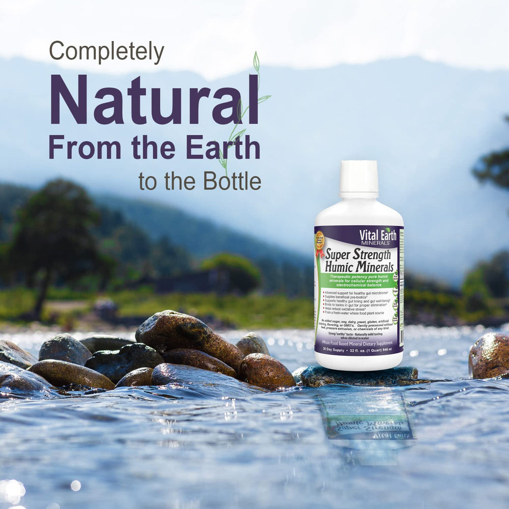 Detox and digestion support benefits from Humic Minerals