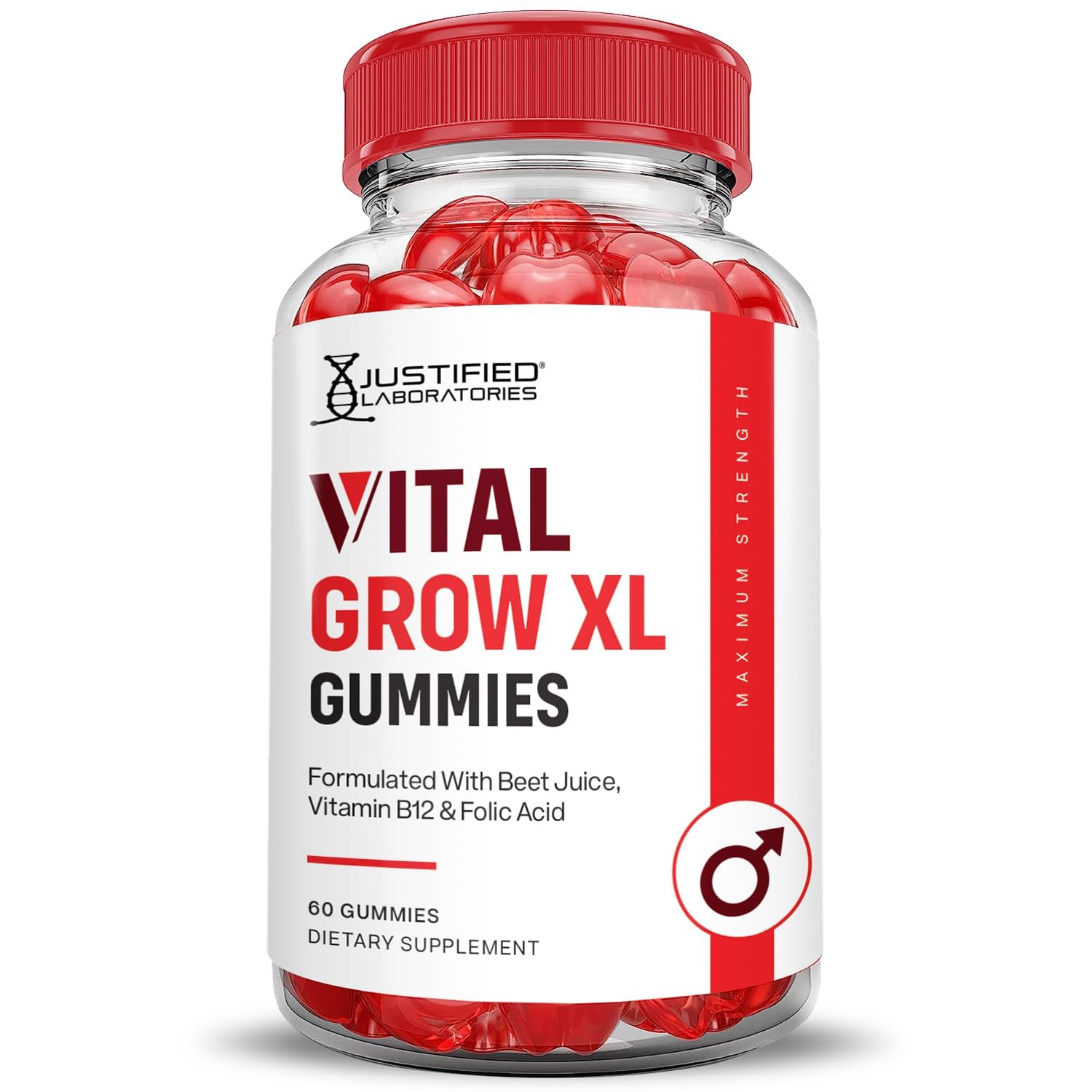 Beet juice and pomegranate in Vital Grow XL gummies