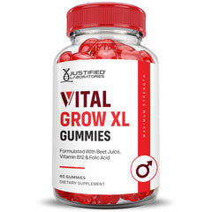 Beet juice and pomegranate in Vital Grow XL gummies