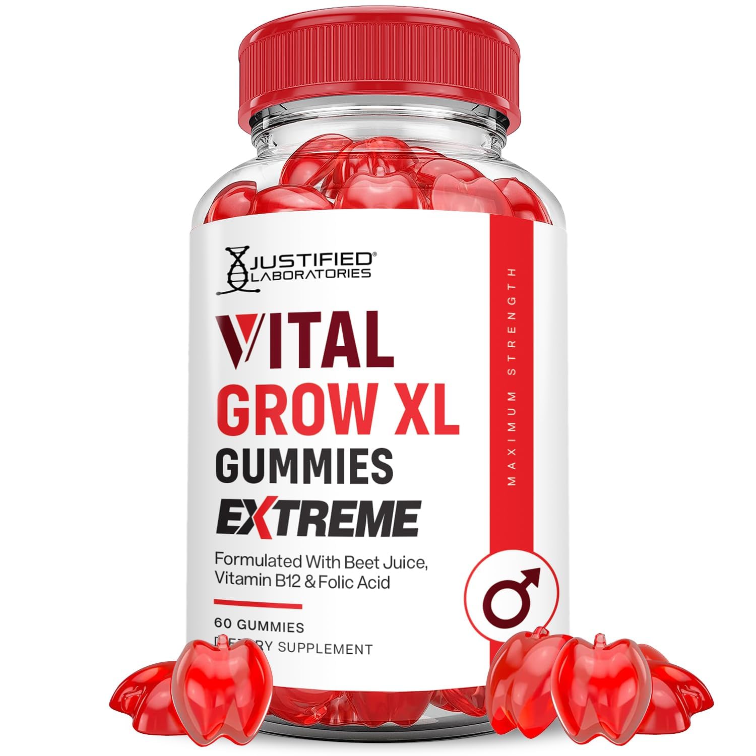 Main product image for Vital Grow XL Extreme 2000MG Gummies