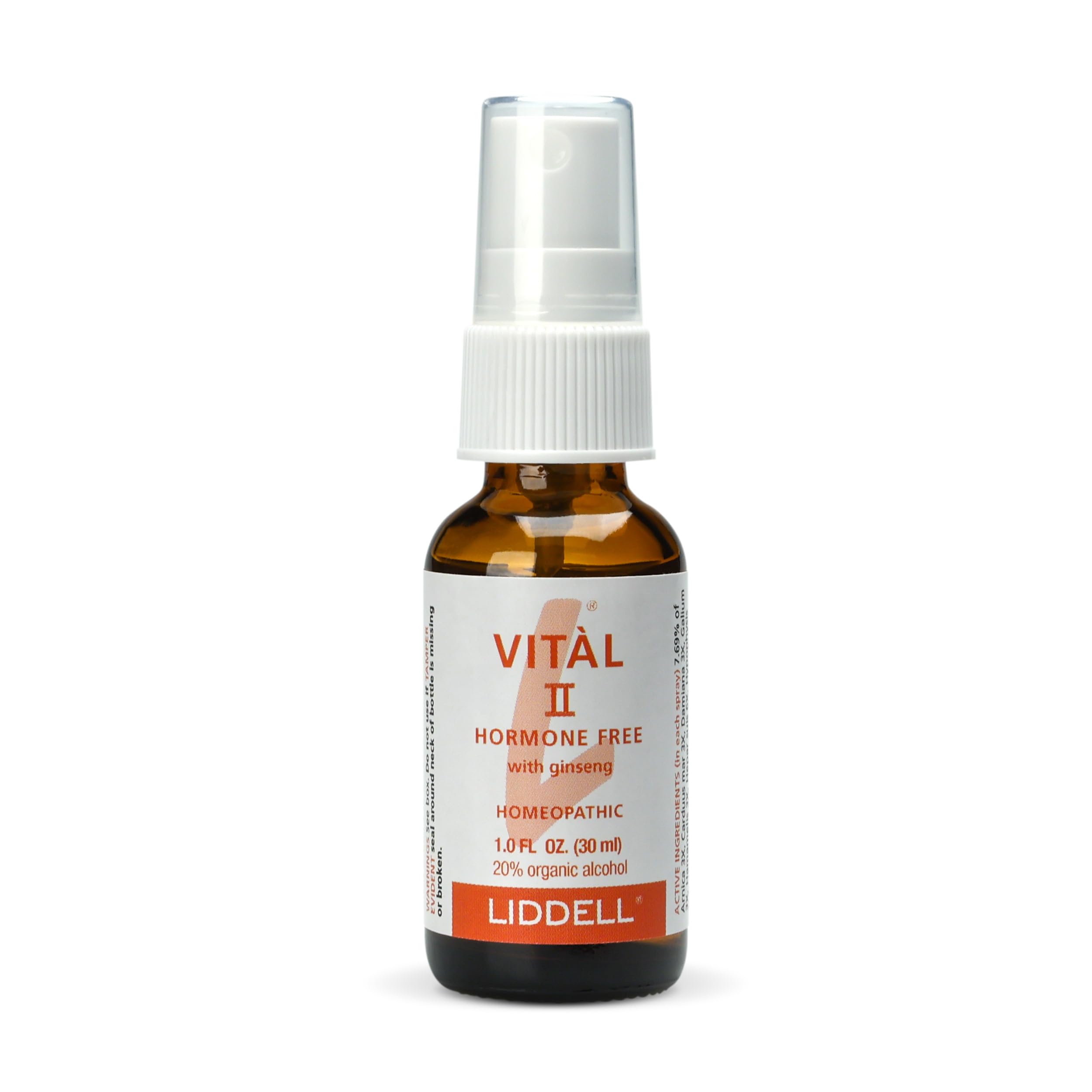 Liddell Vital II spray being applied under the tongue