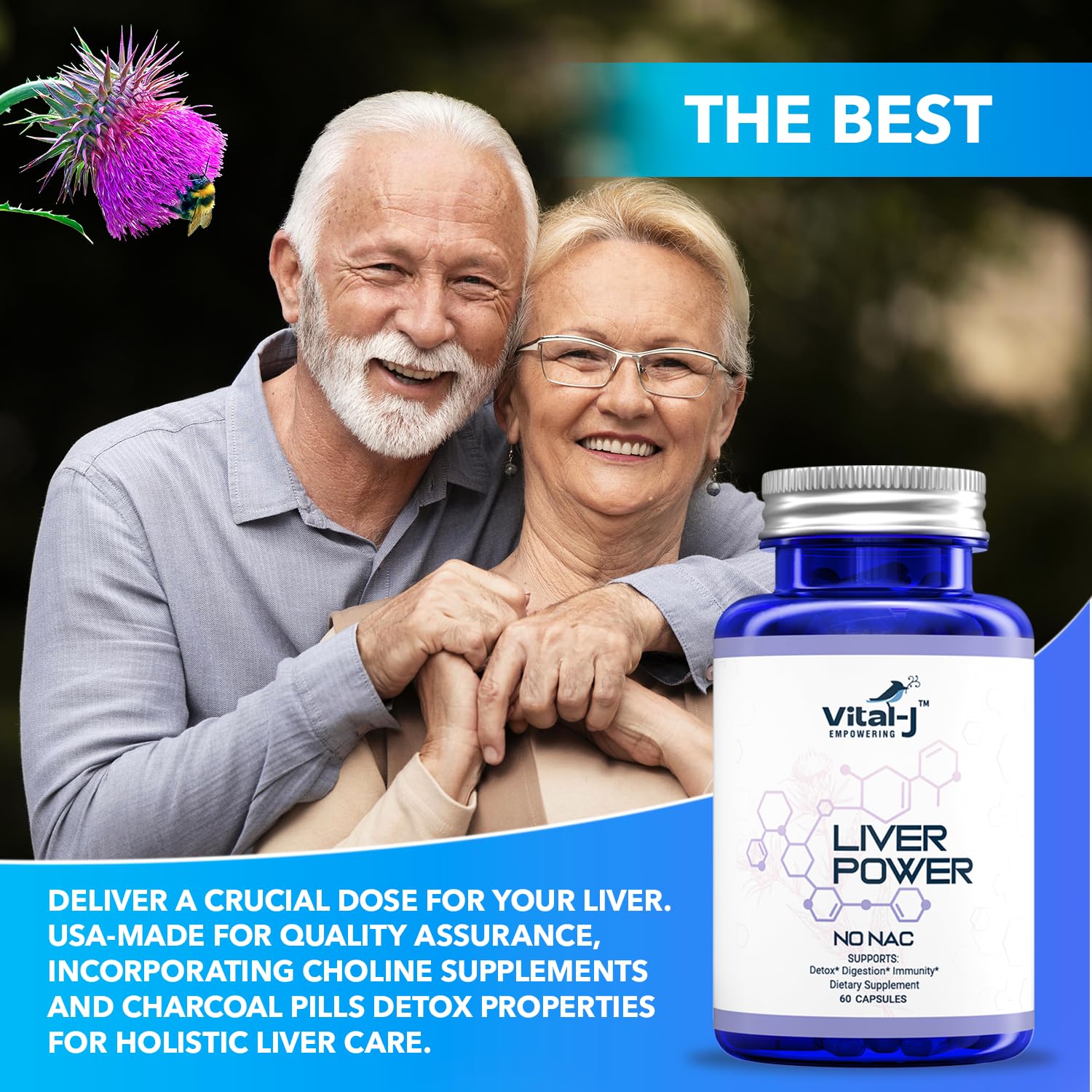 Ingredient sourcing and quality control for Vital-J liver support