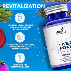 Zinc, beetroot and artichoke extract used for liver detox