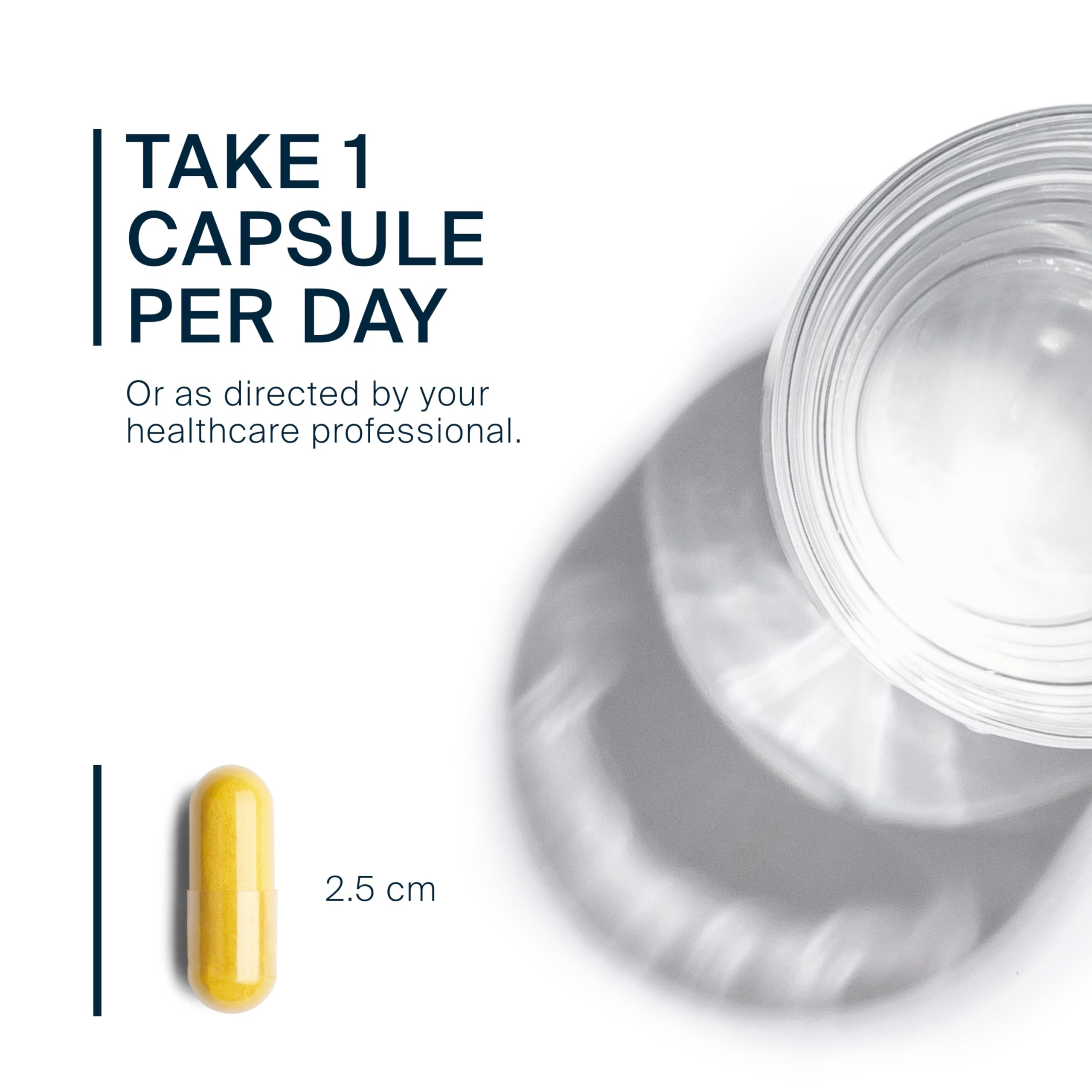 Close-up of berberine capsule