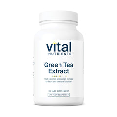 Vital Nutrients Green Tea Extract 550mg bottle label