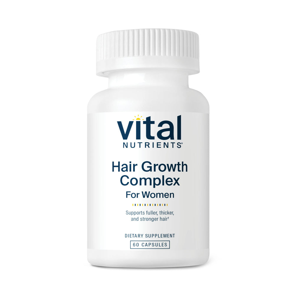 Vital Nutrients Hair Growth Vitamins Complex for Women bottle with label