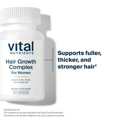 60-count Vital Nutrients Hair Growth Vitamins for Women bottle