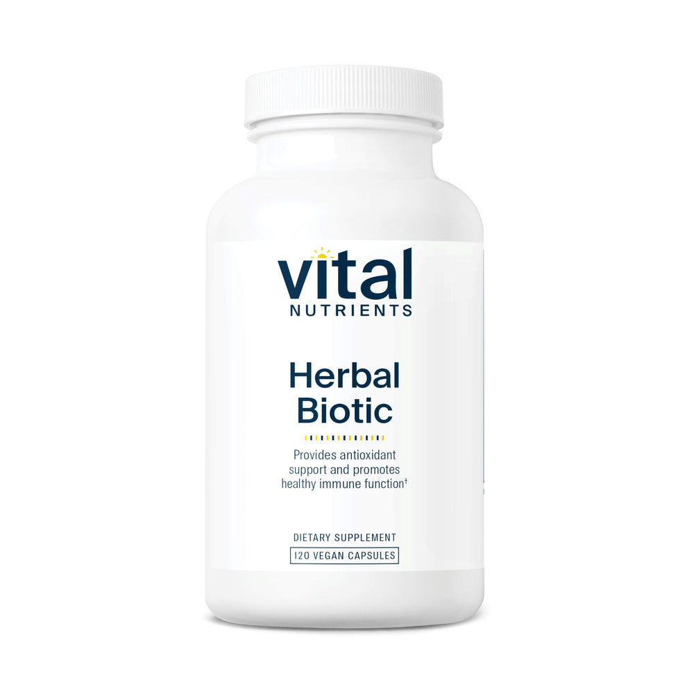 Vital Nutrients Herbal Biotic bottle label front