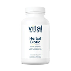 Vital Nutrients Herbal Biotic bottle label front