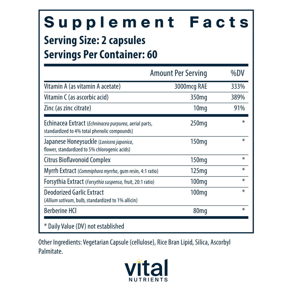 Product features showing vegan, gluten-free, non-GMO attributes