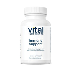 Vital Nutrients Immune Support bottle and label on a white background
