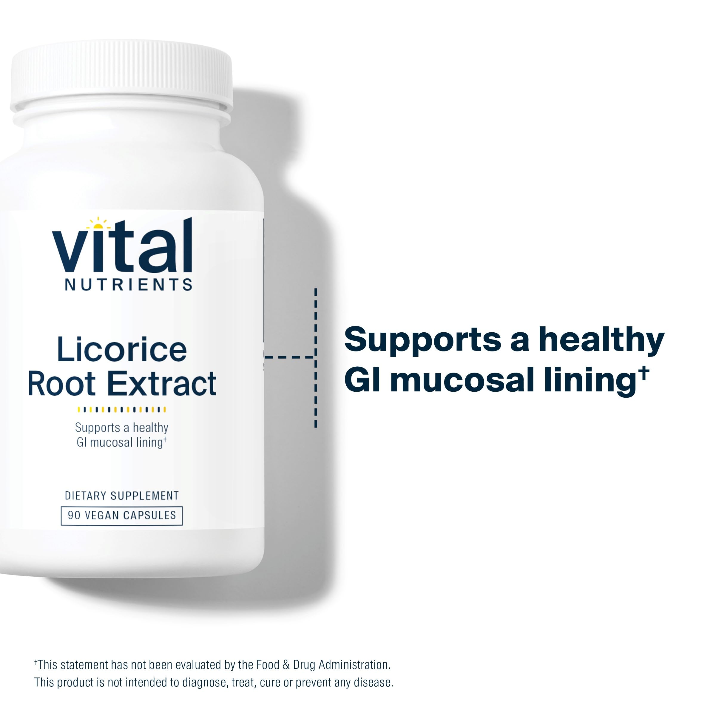 Adrenal support and immune health graphics for licorice root extract