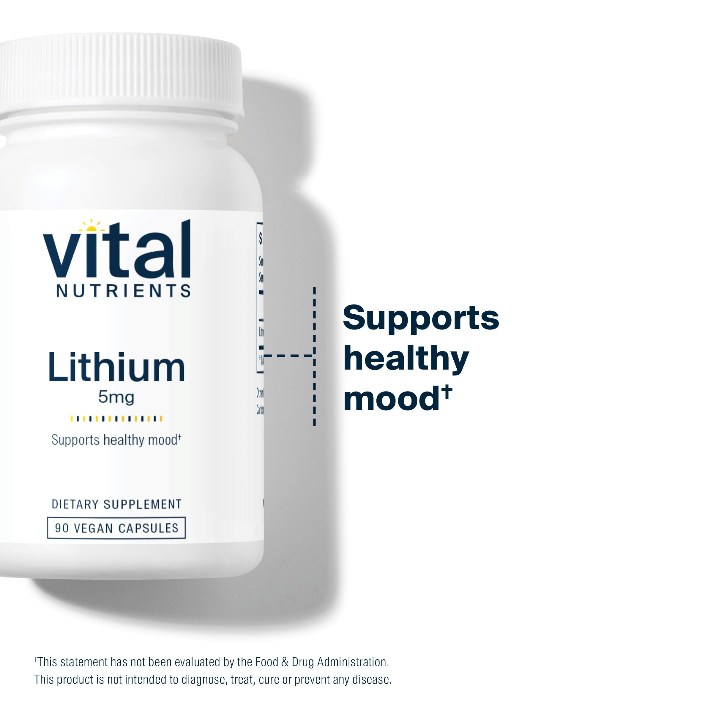 Lab-tested, quality assurance for Vital Nutrients Lithium Orotate supplement