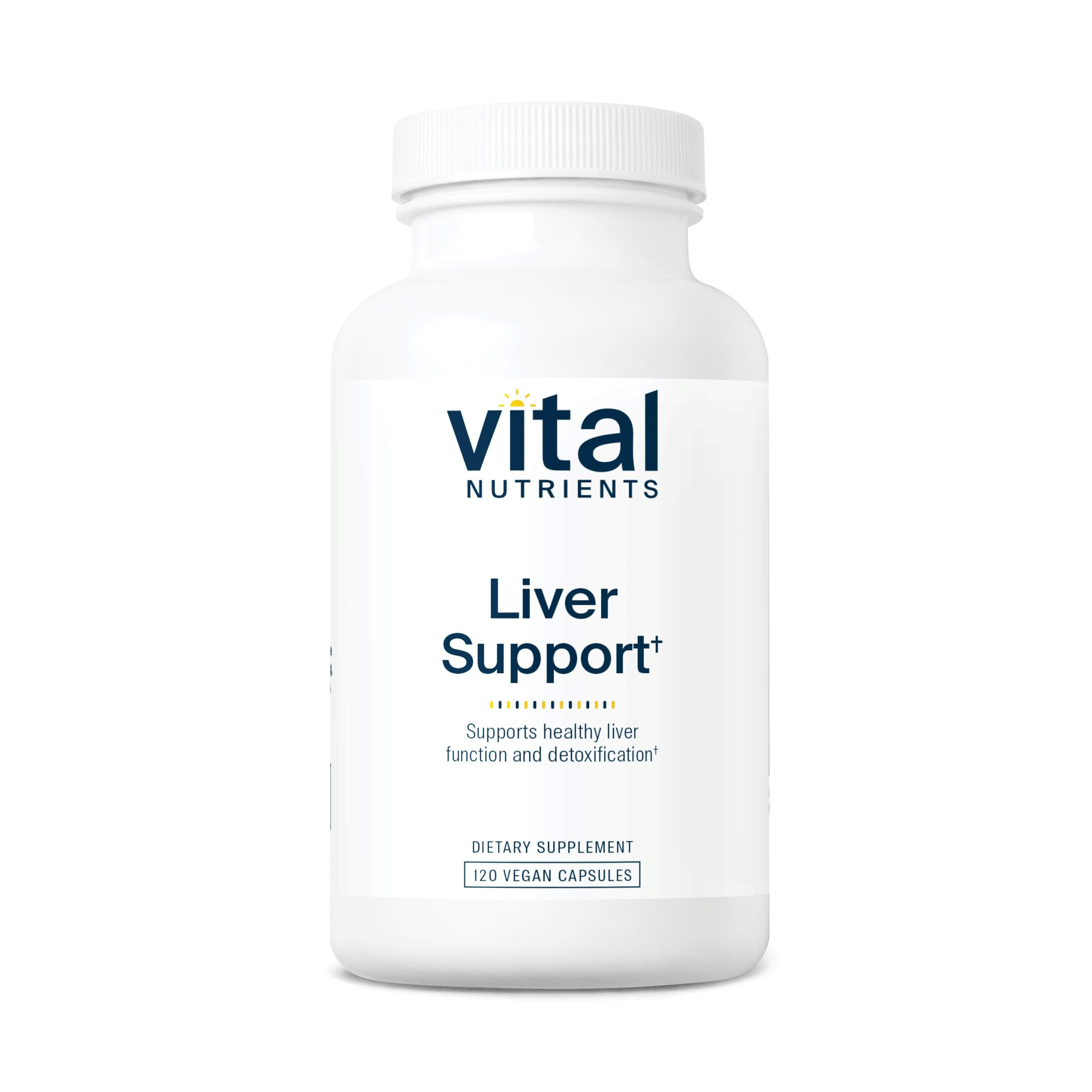 Vital Nutrients Liver Support bottle and packaging for 120 capsules