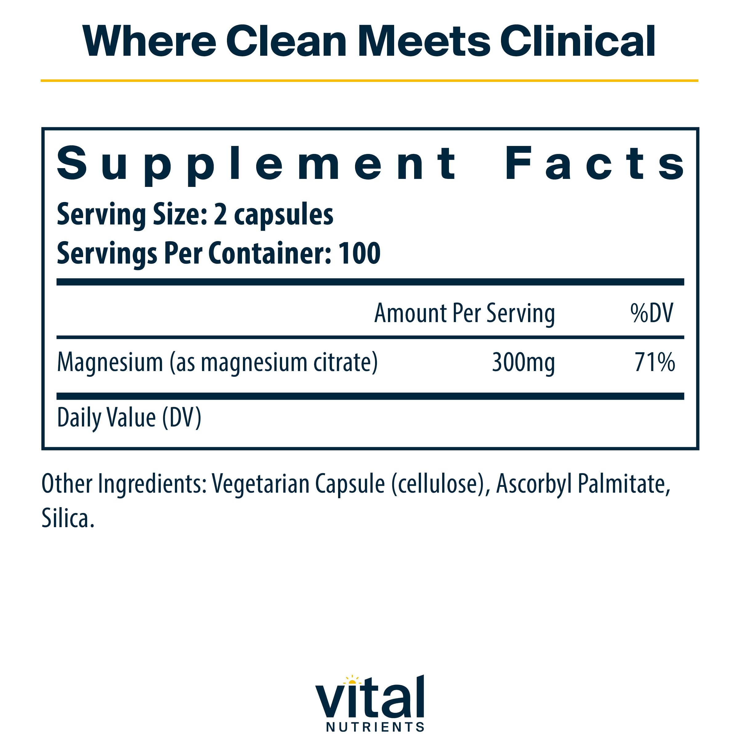 Magnesium citrate capsules