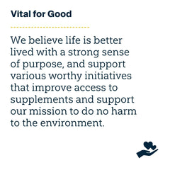 Vital Nutrients bottle seal ensuring product freshness and safety