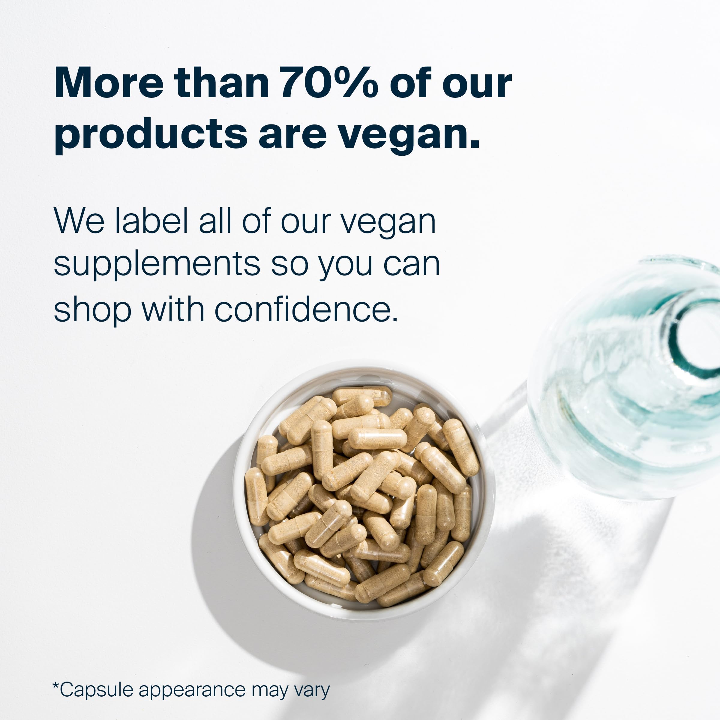 Vital Nutrients vegan formula supports plant-based daily nutrition