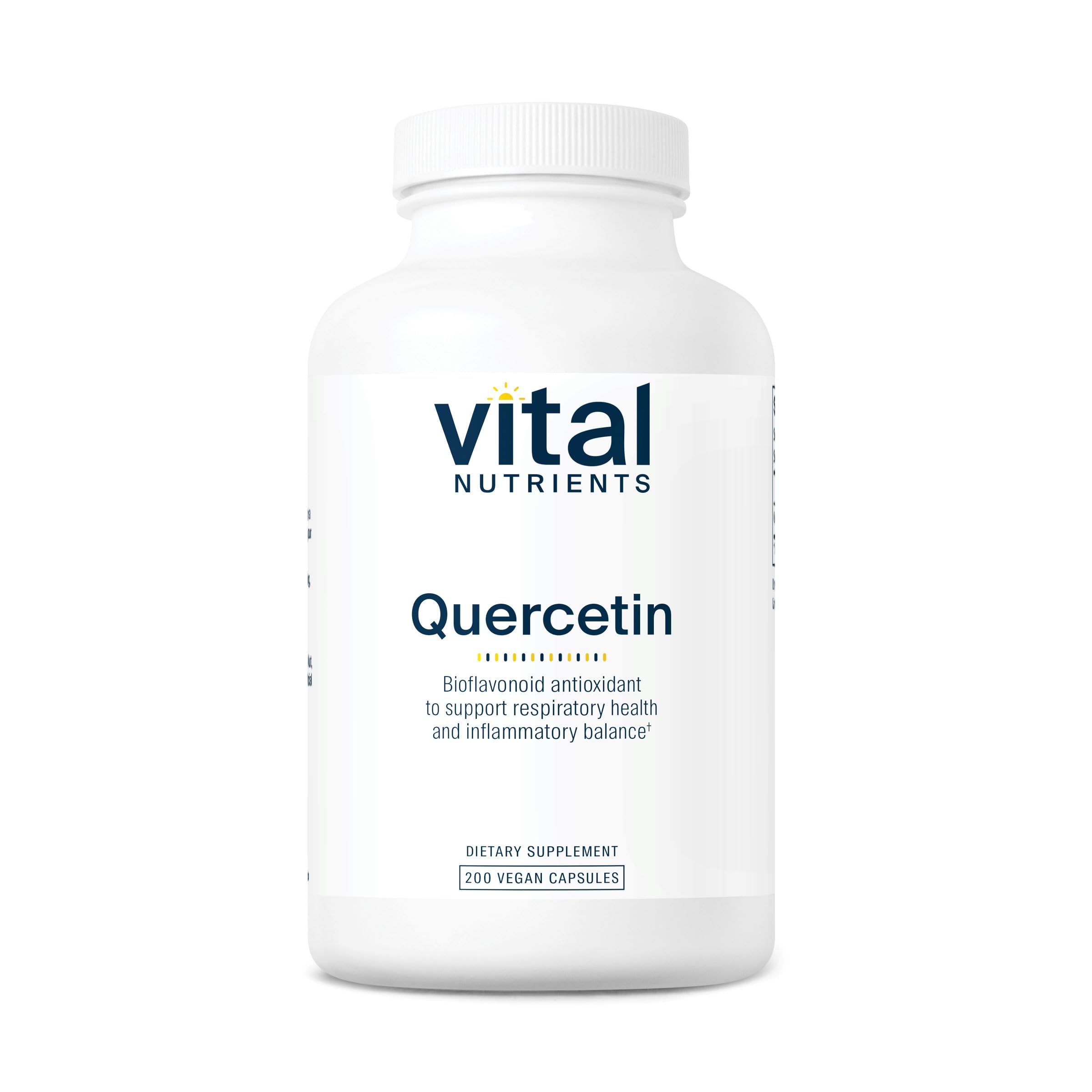 Vital Nutrients Quercetin bottle (hero image) - 200 capsules