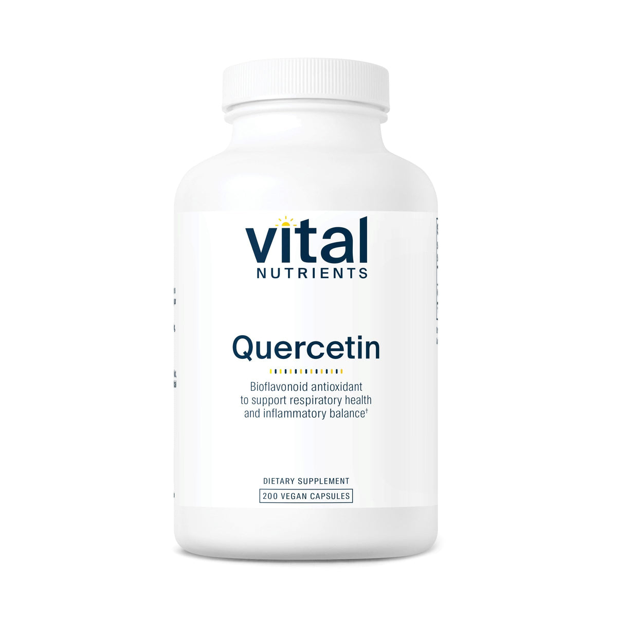 Vital Nutrients Quercetin bottle (hero image) - 200 capsules