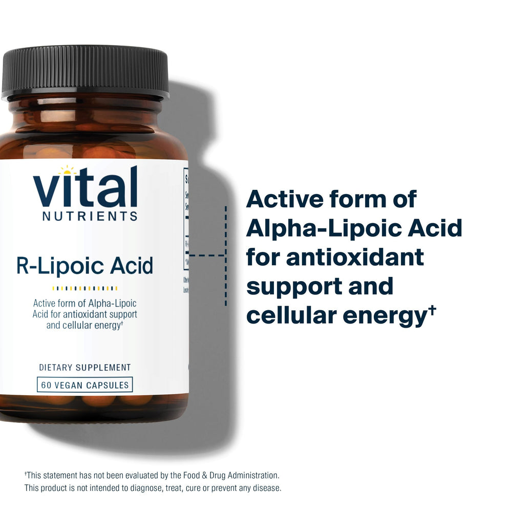 Healthcare practitioners trusting Vital Nutrients R-Lipoic Acid