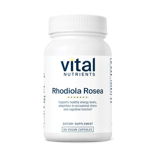 Vital Nutrients Rhodiola Rosea bottle with 60 capsules