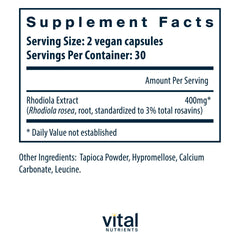 Gluten-free, dairy-free, soy-free non-GMO vegan formula label