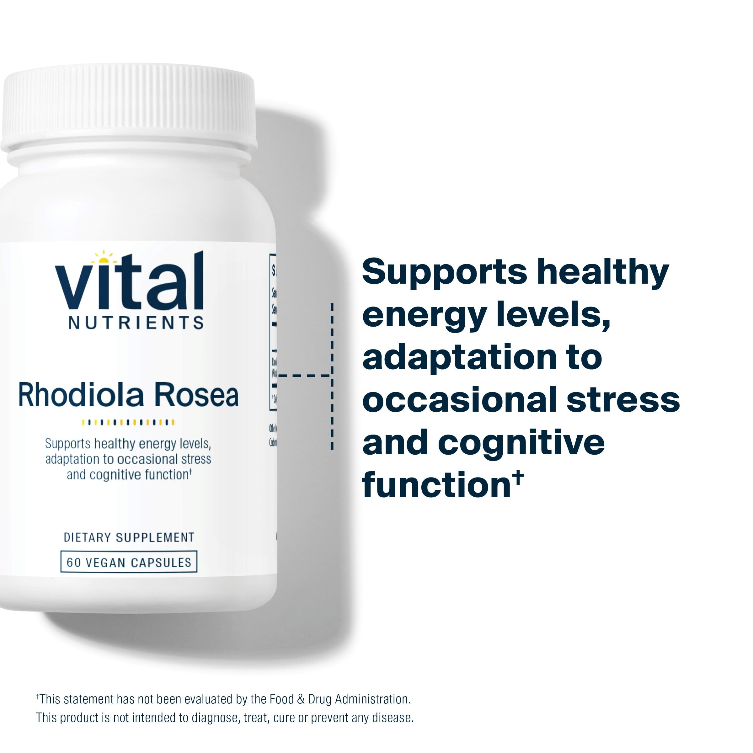 Healthcare practitioners using Vital Nutrients Rhodiola Rosea