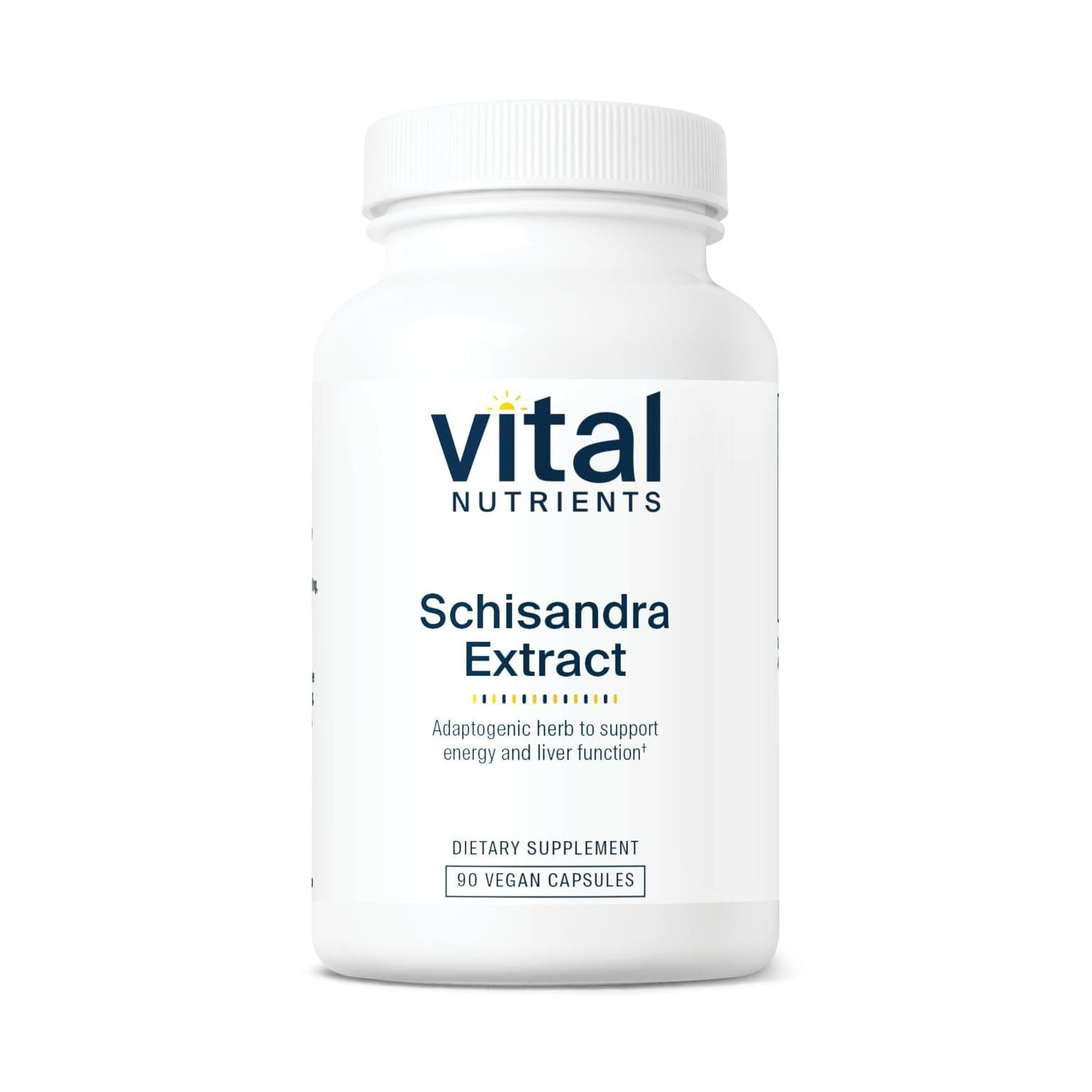 Front label of Vital Nutrients Schisandra Extract bottle