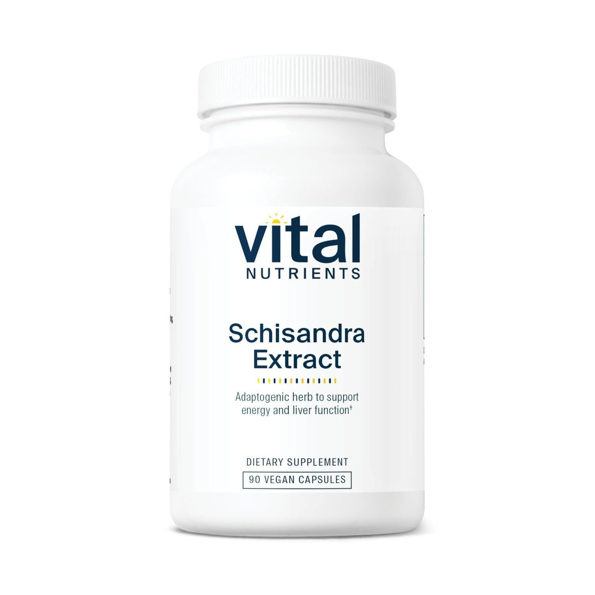 Front label of Vital Nutrients Schisandra Extract bottle