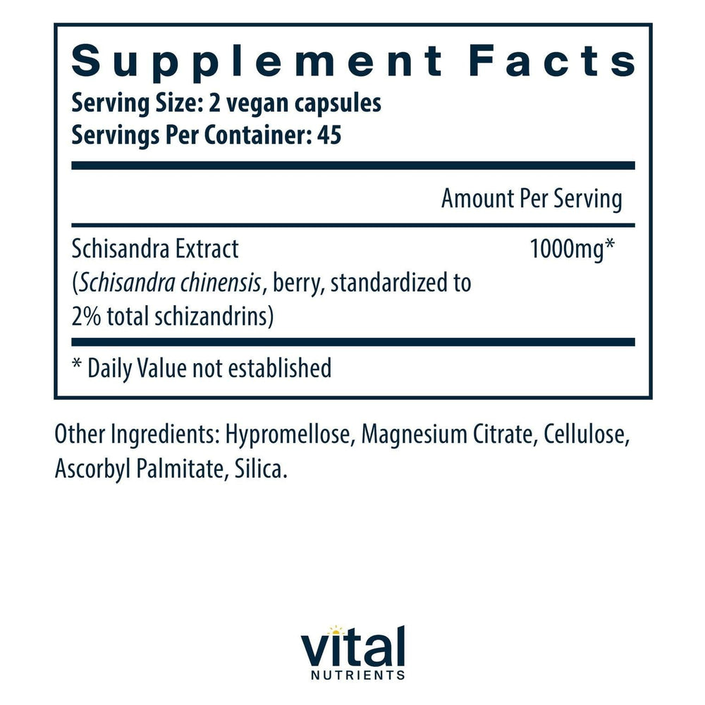 Close-up of Schisandra Extract capsules