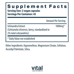 Close-up of Schisandra Extract capsules