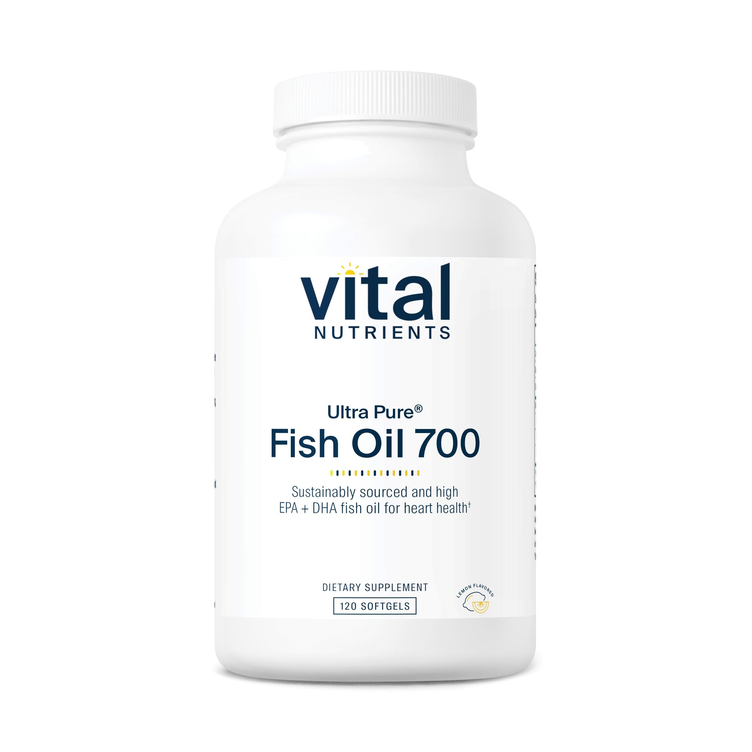 Vital Nutrients Ultra Pure Fish Oil 700 bottle hero image