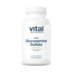Vital Nutrients Vegan Glucosamine Sulfate 750mg bottle with 60 capsules