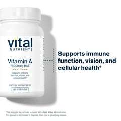 Graphic depicting eye health and Vitamin A benefits