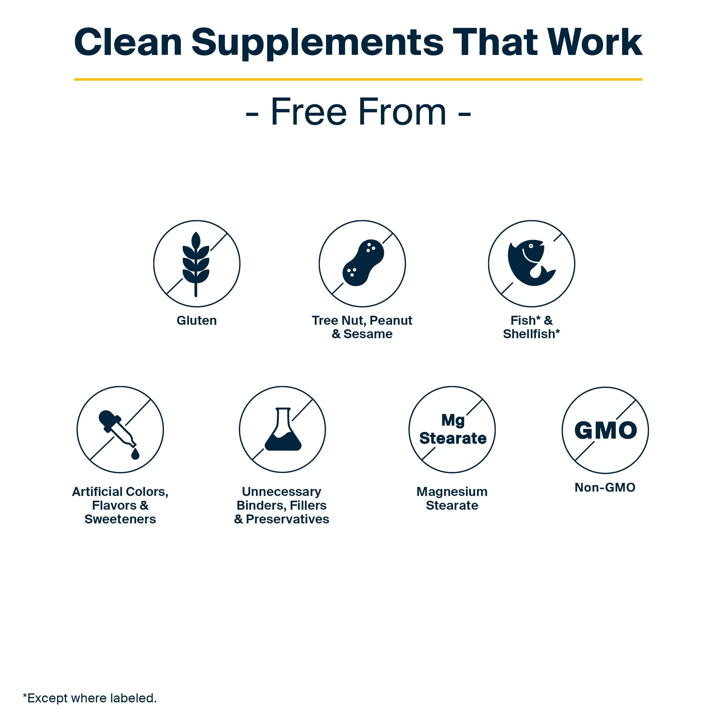 Gluten-free, dairy-free, non-GMO packaging descriptors on front