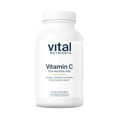 Front view of Vital Nutrients Vitamin C 1000mg bottle