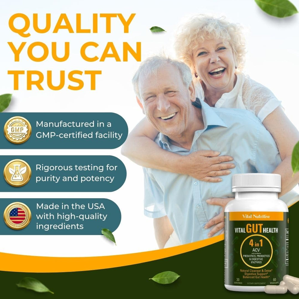 Vital Nutritive Vital Gut Health daily-use-pack shows routine-friendly packaging.