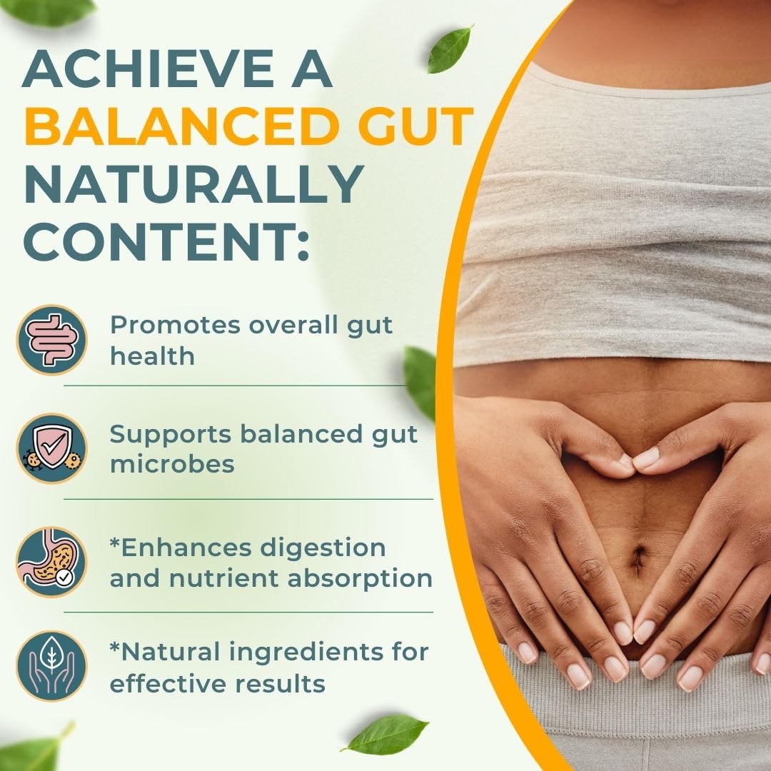 Vital Nutritive Vital Gut Health ingredients-overview highlights ACV, prebiotics, probiotics.